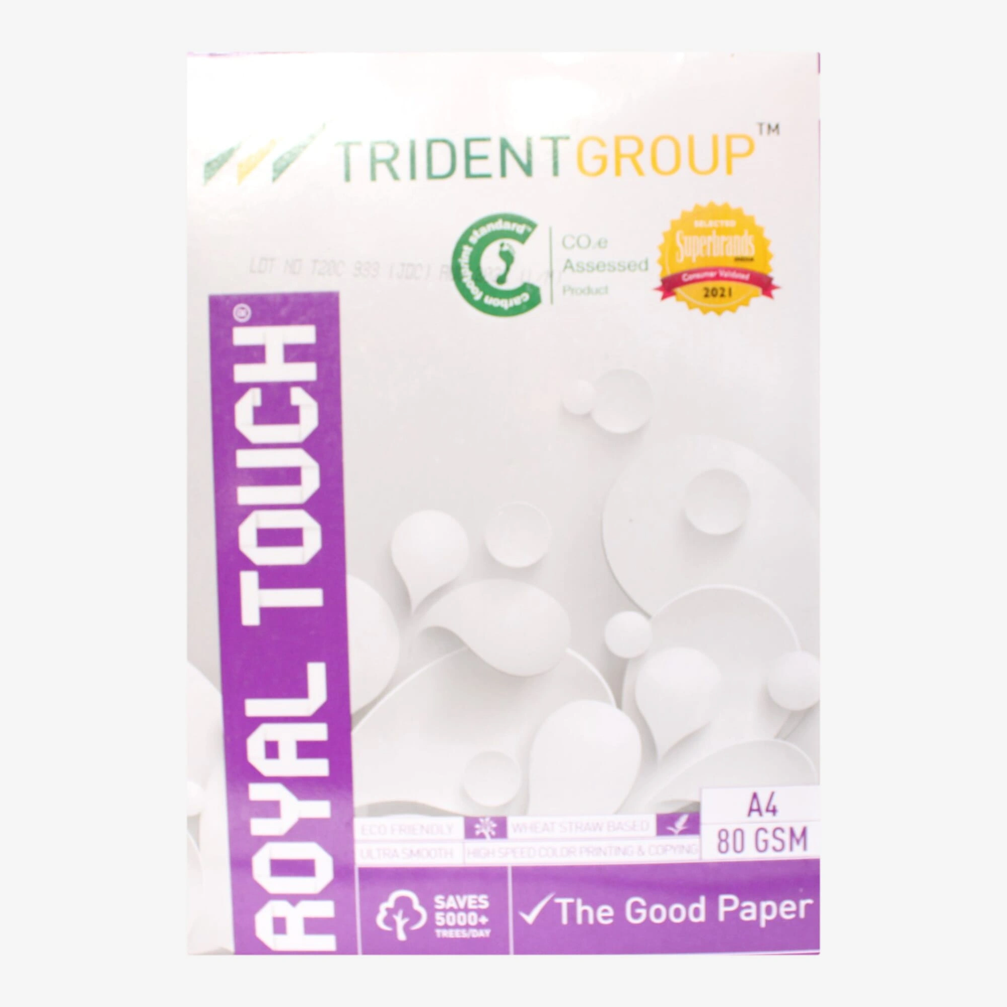 White Trident Group Royal Touch A4 Size Paper 80 Gsm