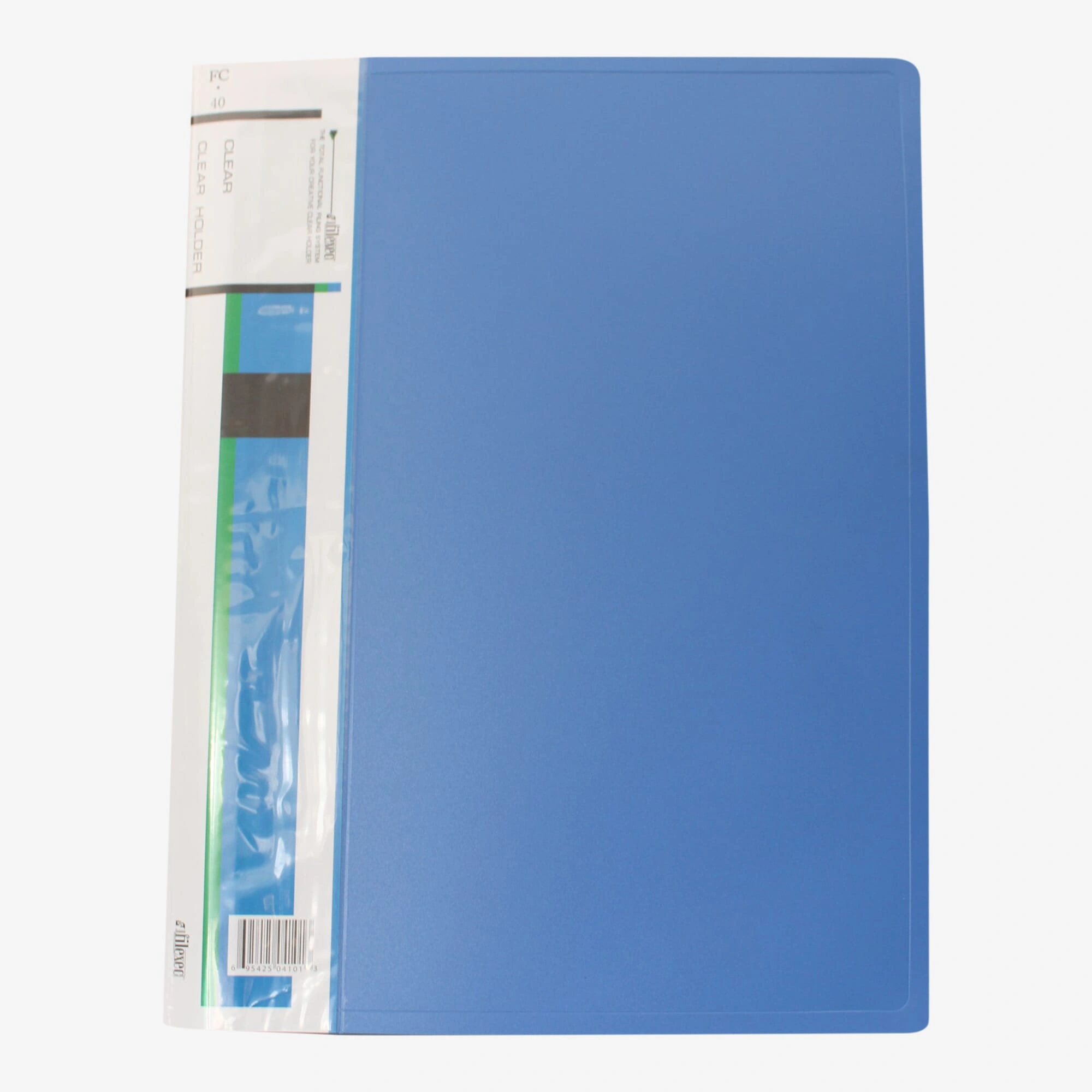 Blue FC 40 Clear Holder File Book