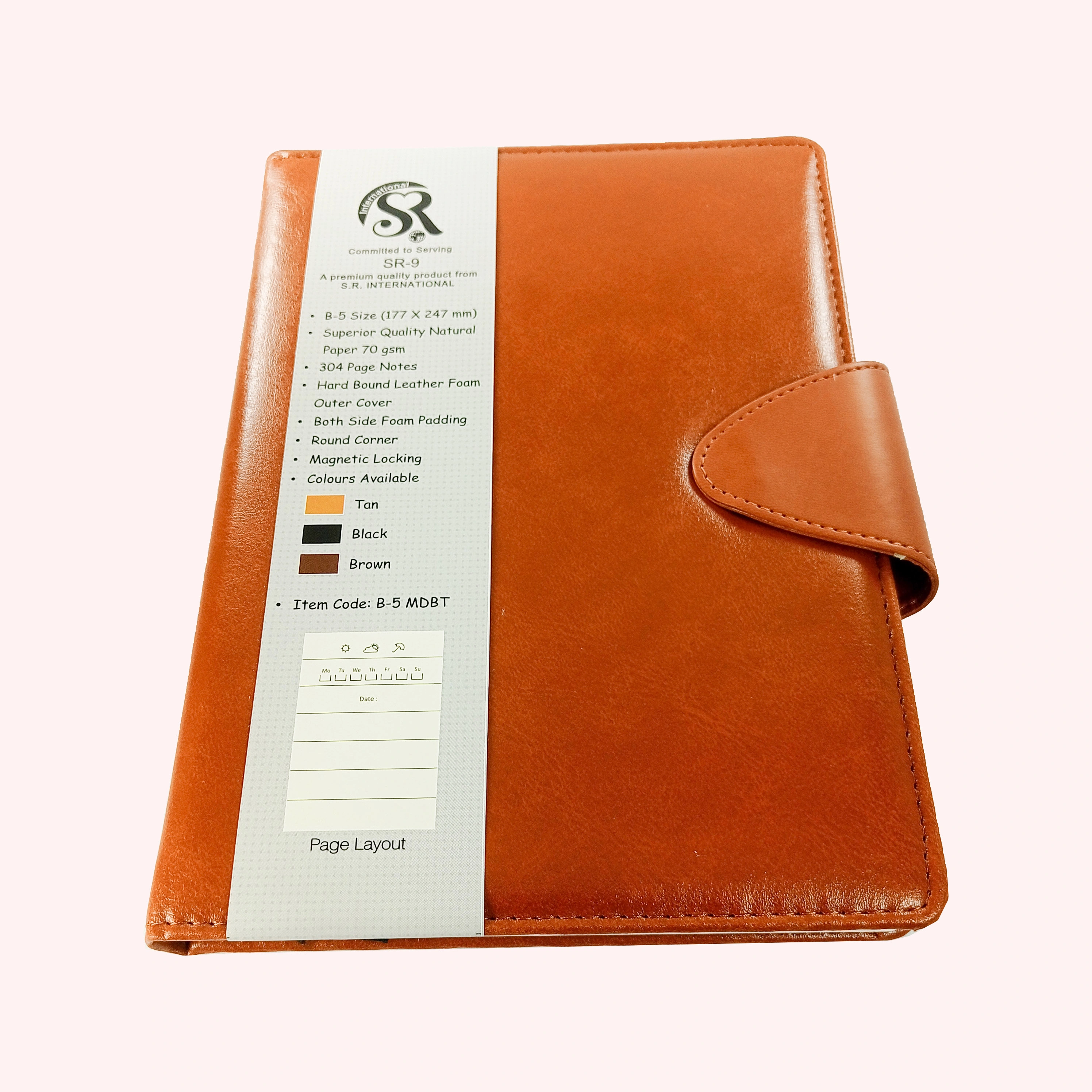 Sr-9 Notebook B5 Size